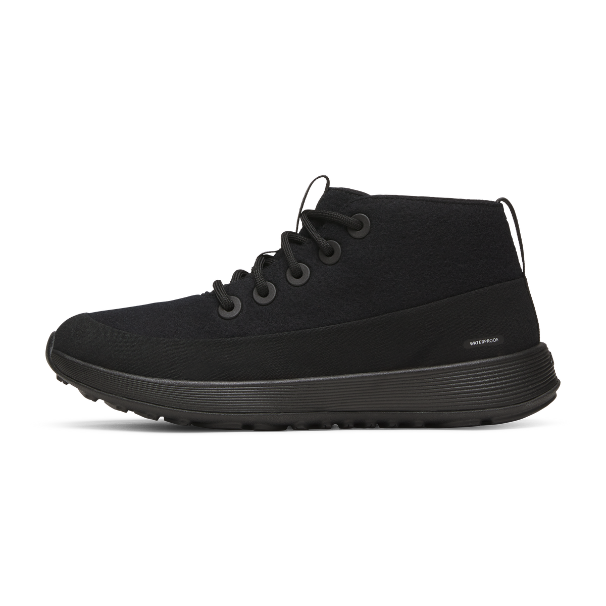 Women's Wool Runner NZ Mid Waterproof - Natural Black (Natural Black Sole)